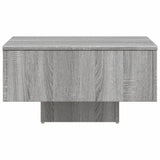 Tavolino Salotto Grigio Sonoma 60x60x31,5 cm Legno truciolato