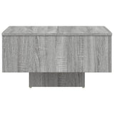 Tavolino Salotto Grigio Sonoma 60x60x31,5 cm Legno truciolato