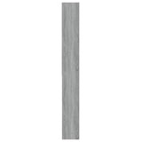 Mobile per Lavatrice Grigio Sonoma 64x24x190 cm