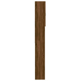 Mobile per Lavatrice Rovere Marrone 64x25,5x190 cm