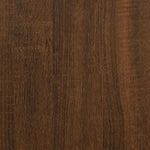 Mobile per Lavatrice Rovere Marrone 64x25,5x190 cm