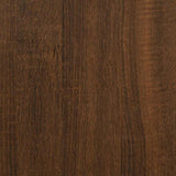Mobile per Lavatrice Rovere Marrone 64x25,5x190 cm