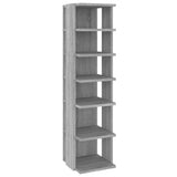 Scarpiera Grigio Sonoma 27,5x27x102 cm in Legno truciolato