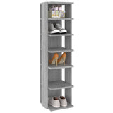 Scarpiera Grigio Sonoma 27,5x27x102 cm in Legno truciolato