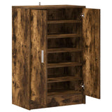 Scarpiera Rovere Fumo 60x35x92 cm in Legno truciolato