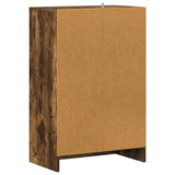 Scarpiera Rovere Fumo 60x35x92 cm in Legno truciolato