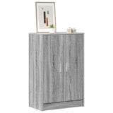 Scarpiera Grigio Sonoma 60x35x92 cm in Legno truciolato