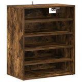 Scarpiera Rovere Fumo 60x35x70 cm in Legno truciolato