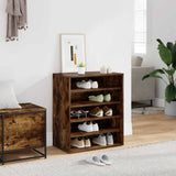 Scarpiera Rovere Fumo 60x35x70 cm in Legno truciolato