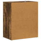 Scarpiera Grigio Sonoma 60x35x70 cm in Legno truciolato
