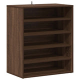 Scarpiera Rovere Marrone 60x35x70 cm in Legno truciolato