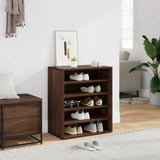 Scarpiera Rovere Marrone 60x35x70 cm in Legno truciolato