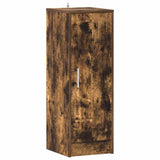 Scarpiera Rovere Fumo 32x35x92 cm in Legno truciolato