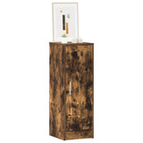 Scarpiera Rovere Fumo 32x35x92 cm in Legno truciolato