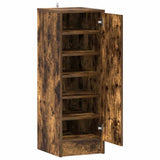 Scarpiera Rovere Fumo 32x35x92 cm in Legno truciolato