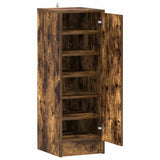 Scarpiera Rovere Fumo 32x35x92 cm in Legno truciolato