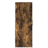Scarpiera Rovere Fumo 32x35x92 cm in Legno truciolato