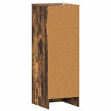 Scarpiera Rovere Fumo 32x35x92 cm in Legno truciolato