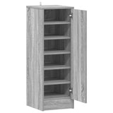 Scarpiera Grigio Sonoma 32x35x92 cm in Legno truciolato