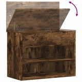 Scarpiera Rovere Fumo 60x30x45 cm in Legno truciolato