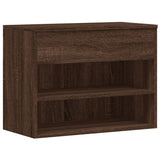 Scarpiera Rovere Marrone 60x30x45 cm in Legno truciolato