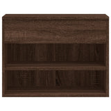 Scarpiera Rovere Marrone 60x30x45 cm in Legno truciolato