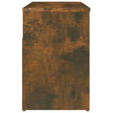 Scarpiera Rovere Fumo 80x30x45 cm in Legno truciolato