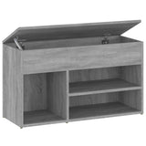 Scarpiera Grigio Sonoma 80x30x45 cm in Legno truciolato
