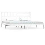 Giroletto Bianco in Legno Massello di Pino 200x200 cm