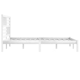 Giroletto Bianco in Legno Massello di Pino 200x200 cm