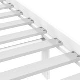 Giroletto Bianco in Legno Massello di Pino 200x200 cm