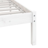 Giroletto Bianco in Legno Massello di Pino 200x200 cm