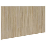 Testiera Letto Rovere Sonoma 160x1,5x80 cm in Legno truciolato