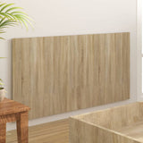 Testiera Letto Rovere Sonoma 160x1,5x80 cm in Legno truciolato