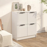 Credenza Bianca 60x30x70 cm in Legno truciolato