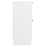 Credenza Bianca 60x30x70 cm in Legno truciolato