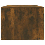 Tavolino da Salotto Rovere Fumo 102x55x42 cm Legno truciolato