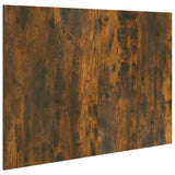 Testiera Letto Rovere Fumo 120x1,5x80 cm in Legno truciolato