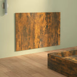 Testiera Letto Rovere Fumo 120x1,5x80 cm in Legno truciolato