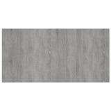 Testiera Letto Grigio Sonoma 160x1,5x80 cm Legno Ingegnerizzato