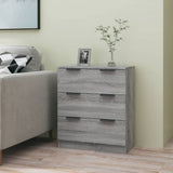 Credenza Grigio Sonoma 60x30x70 cm in Legno tecnico