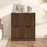 Credenza Rovere Marrone 60x30x70 cm in Legno tecnico