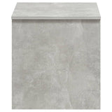 Tavolino Grigio Cemento 102x50,5x52,5 cm in Legno truciolato
