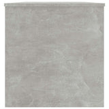 Tavolino Salotto Grigio Cemento 102x50x52,5cm Legno truciolato