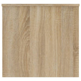 Tavolino Rovere Sonoma 102x55,5x52,5 cm in Legno truciolato