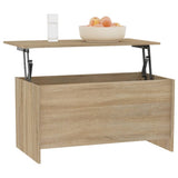 Tavolino Rovere Sonoma 102x55,5x52,5 cm in Legno truciolato