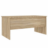 Tavolino Rovere Sonoma 102x50,5x46,5 cm in Legno truciolato
