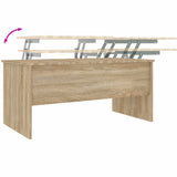 Tavolino Rovere Sonoma 102x50,5x46,5 cm in Legno truciolato