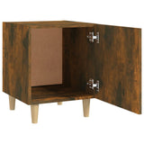 Comodino Rovere Fumo in Legno truciolato