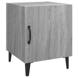 Comodino Grigio Sonoma in Legno truciolato